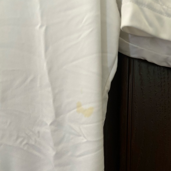 Ashworth Men’s Golf Polo In White/Army Green In Size Small⛳️ - Picture 2 of 3